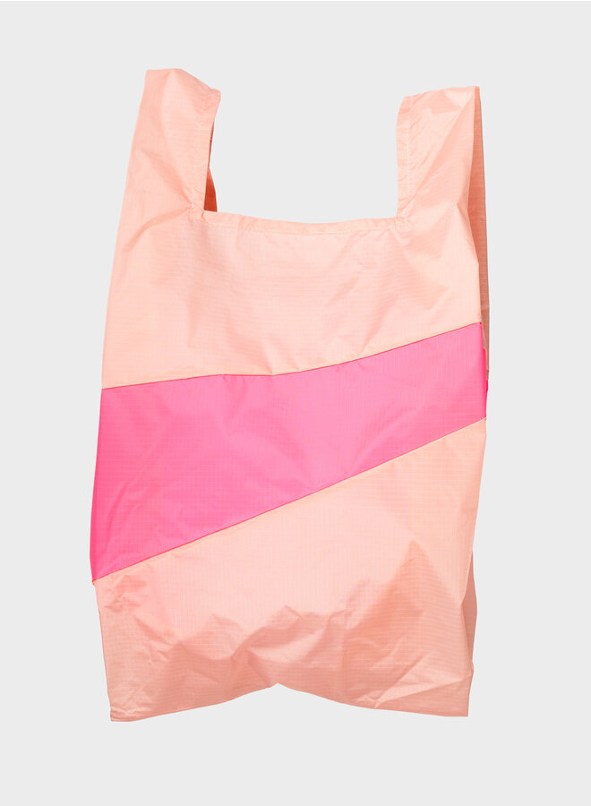 The New Shopping Bag Tone & Fluo Pink Large