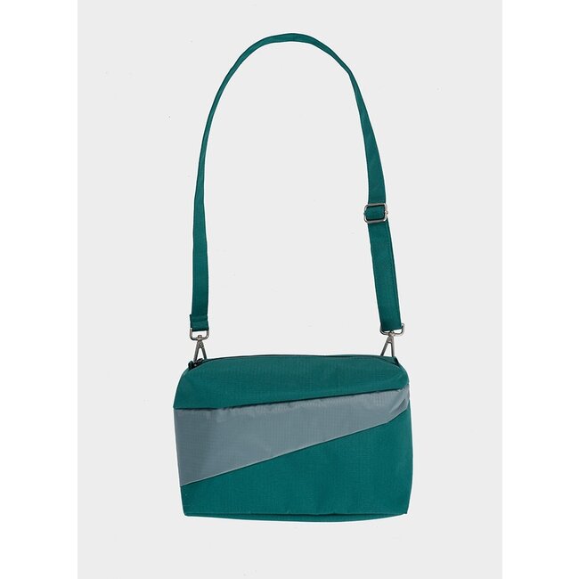 SUSAN BIJL The New Bum Bag Pine & Grey Medium