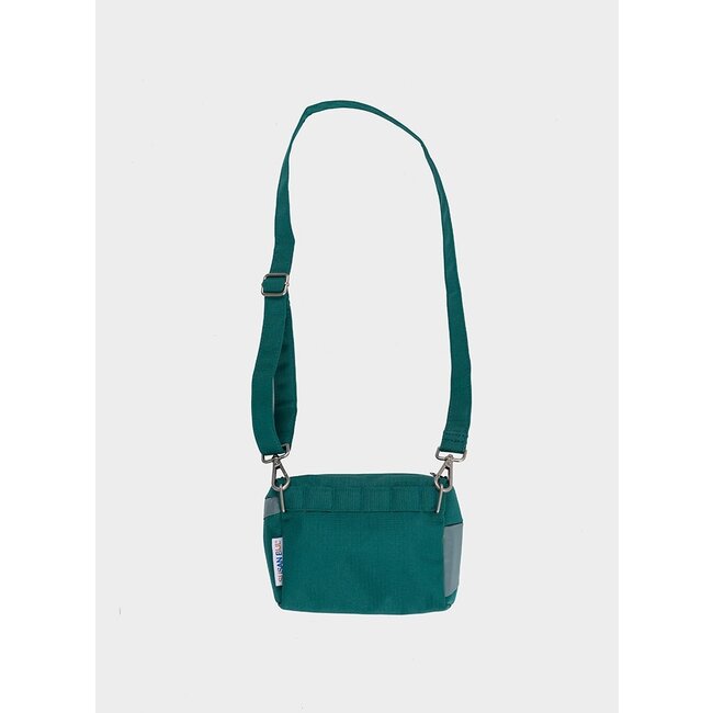 SUSAN BIJL The New Bum Bag Pine & Grey Small