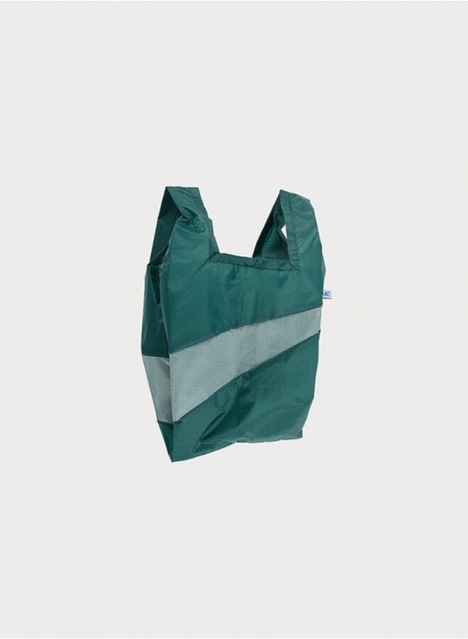 The New Shopping Bag Pine & Grey Small