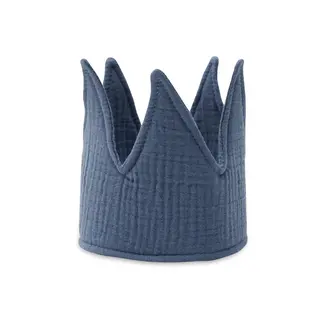 Jollein Verjaardagskroon 12x35cm Jeans Blue