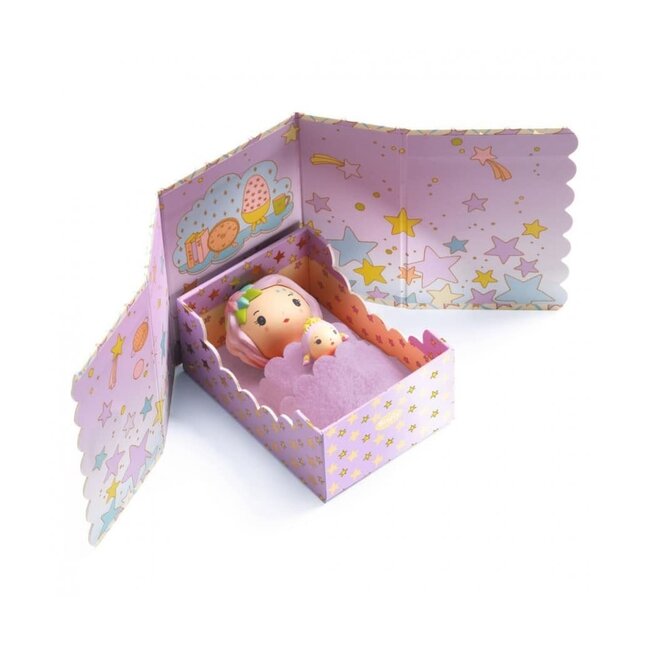 Djeco TINYLY - FIGURINE - Violet Tinyroom