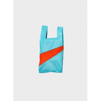 SUSAN BIJL The New Shopping Bag Dive Red alert Small