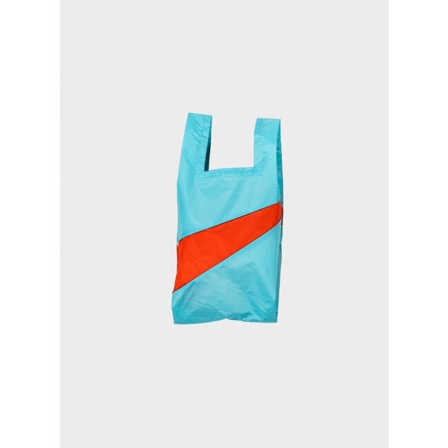 SUSAN BIJL The New Shopping Bag Dive Red alert Small
