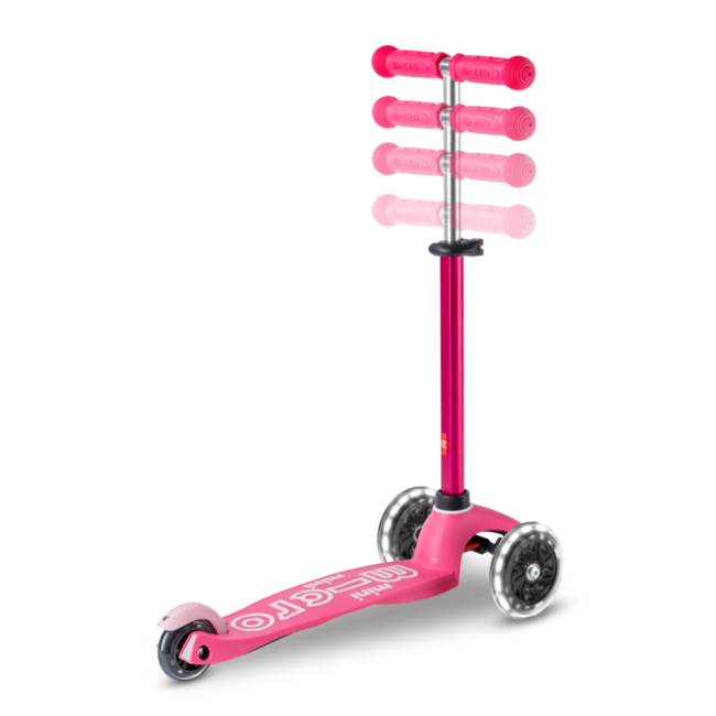 Micro Step Mini Micro step Deluxe - Roze LED