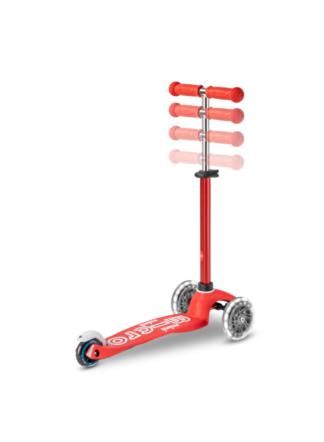 Mini Micro step Deluxe LED - Rood