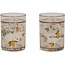 Konges Slojd 2 PACK GLITTER CUPS Lemon