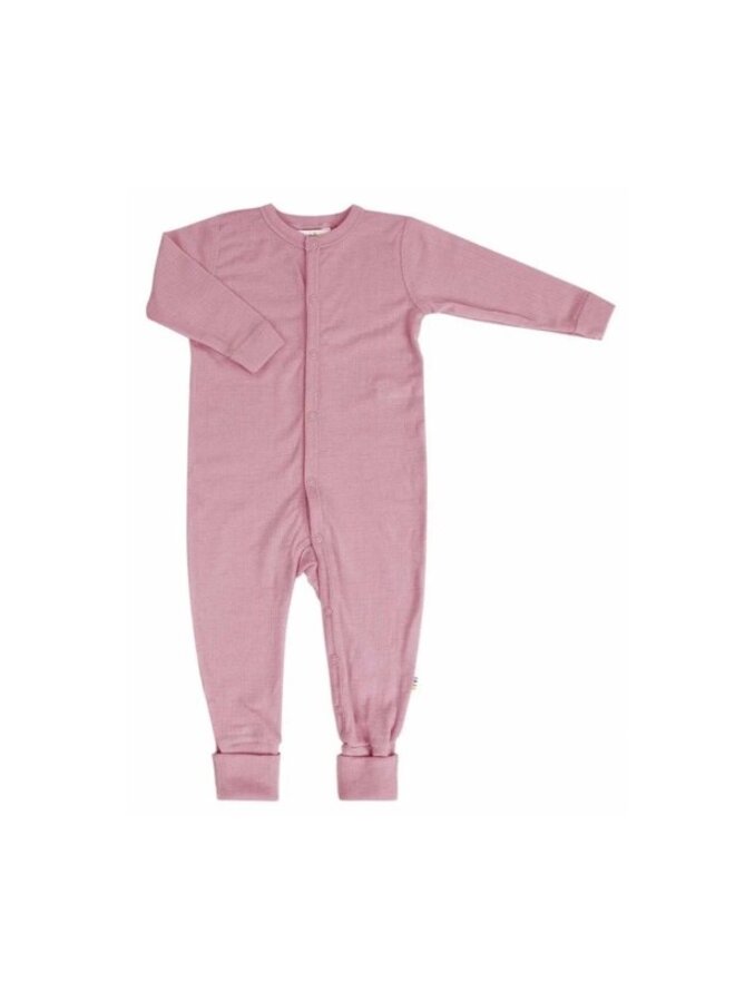 Jumpsuit/boxpakje wol - Oudroze