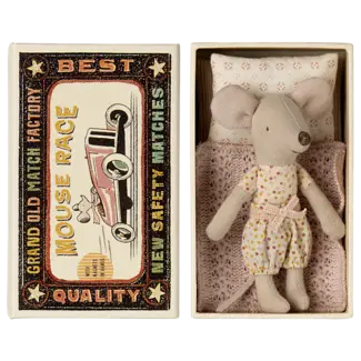 Maileg Little sister mouse in matchbox 2024 Maileg Little sister mouse in matchbox 2024