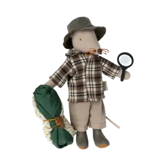 Maileg Wildlife guide mouse (dad)
