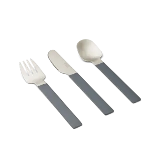Liewood Colin junior cutlery set  -Whale blue