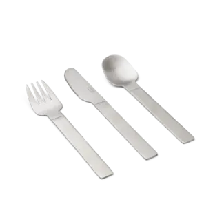 Liewood Colin junior cutlery set  - Steel