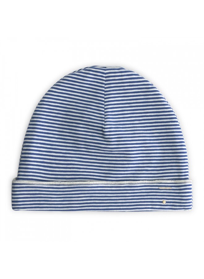 Baby Beanie  Blue Moon - Cream