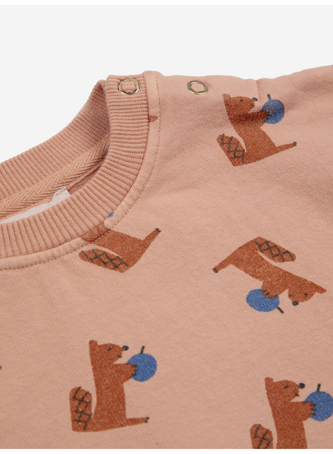 Baby Hungry Squirrel all over sweatshirt