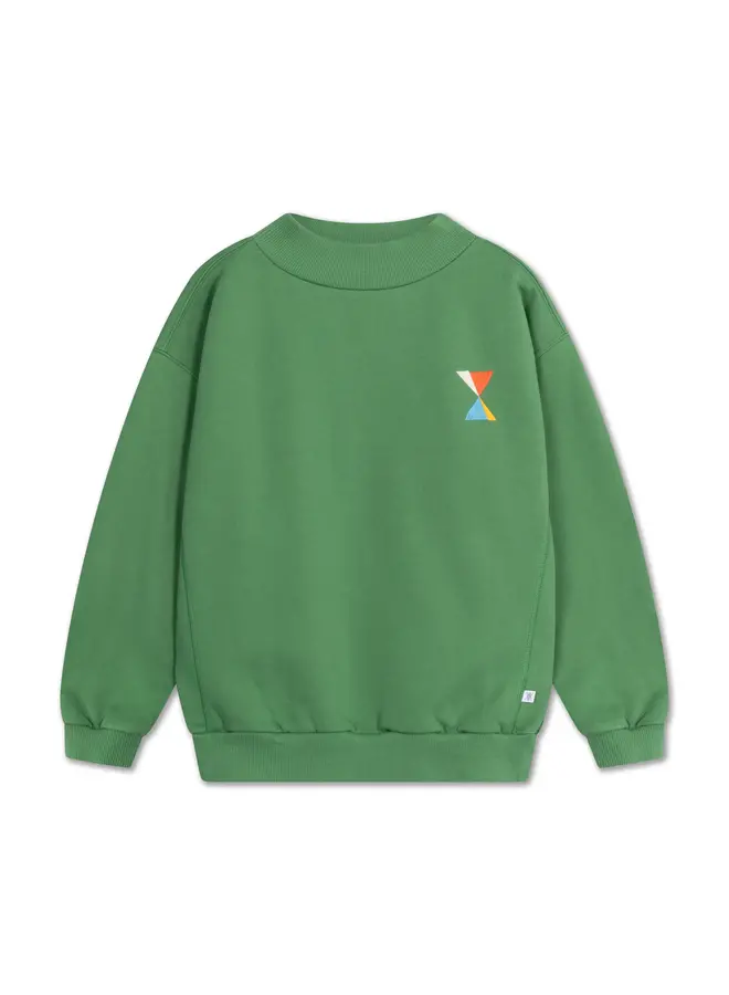 16. comfy sweater bottle green