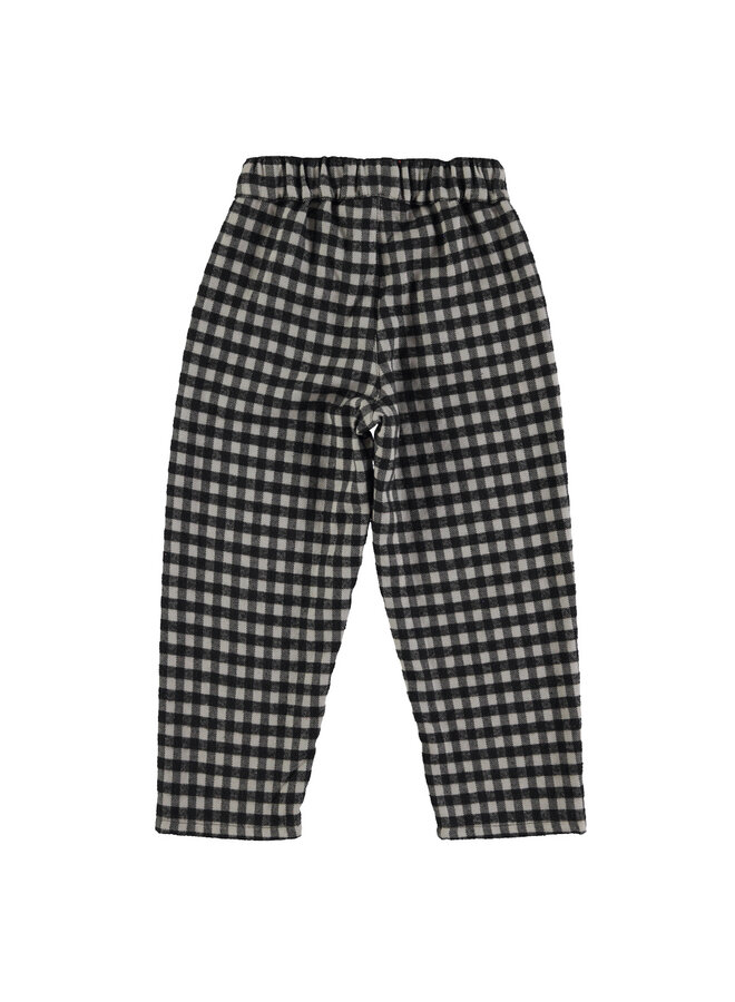 Trousers | Black & grey vichy