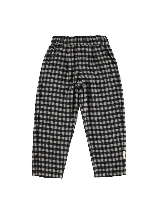 Trousers | Black & grey vichy