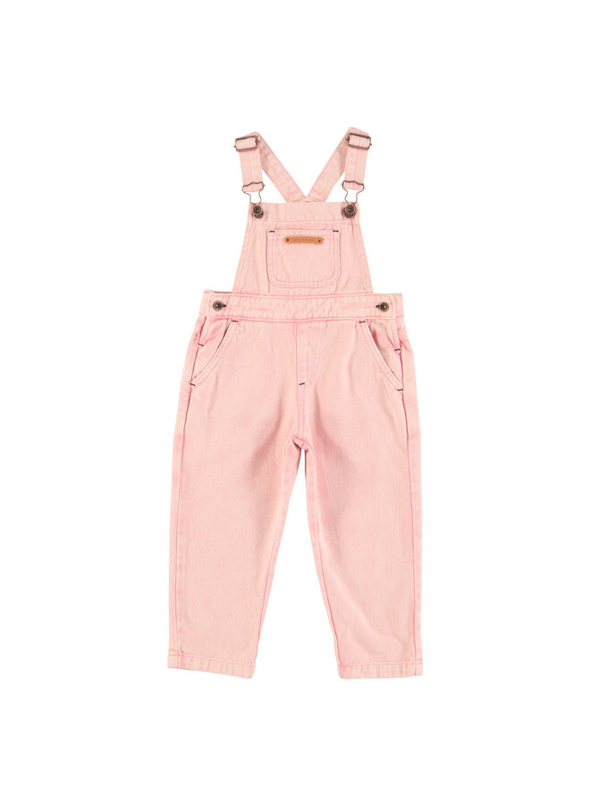 Dungarees | Washed Light pink