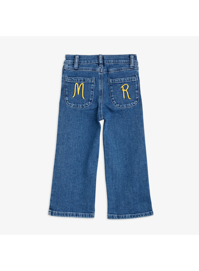 Wide denim jeans MR