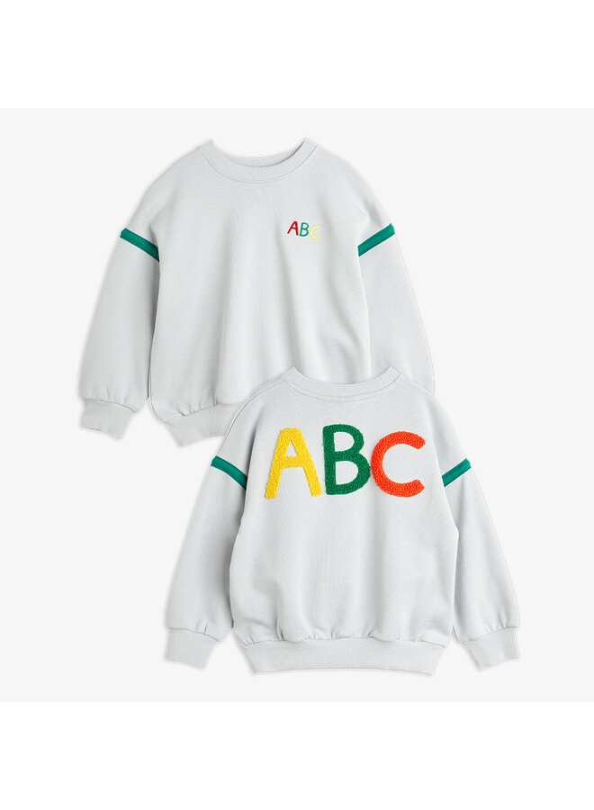 ABC chenille sweatshirt