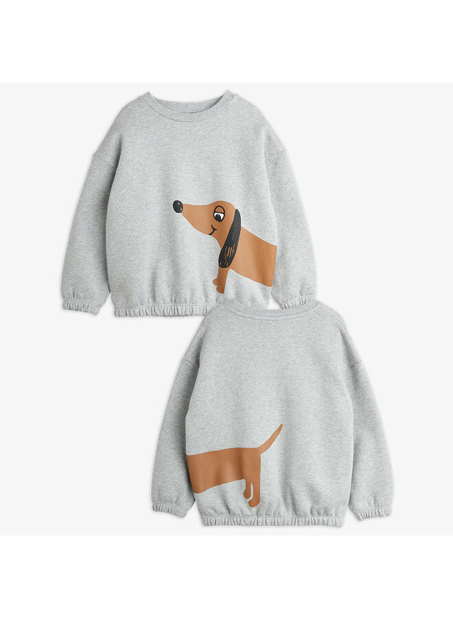 Dog sp sweatshirt grey melange