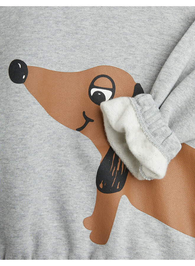 Dog sp sweatshirt grey melange