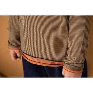 Nixnut Sim Knit Pebble Stripe