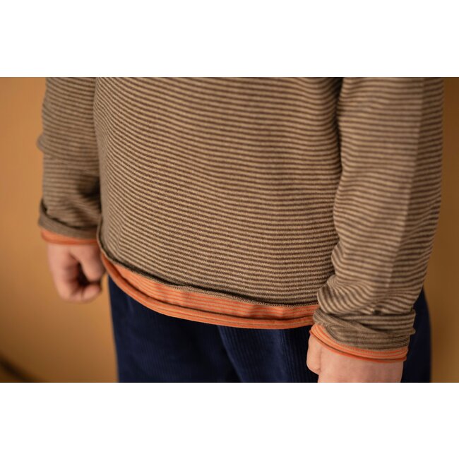 Nixnut Sim Knit Pebble Stripe