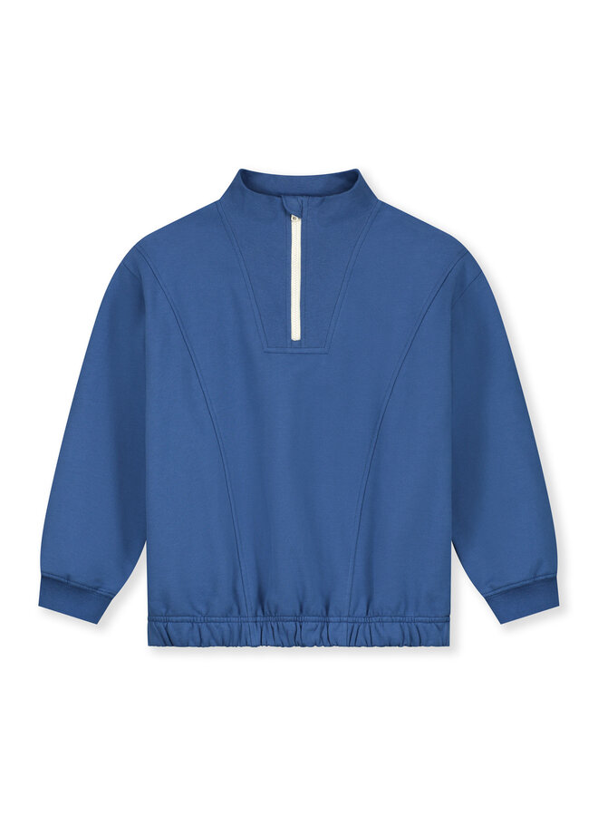 Half-zip Jumper Blue moon