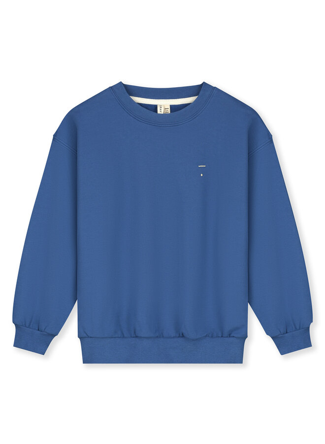 Dropped Shoulder Sweater Blue moon