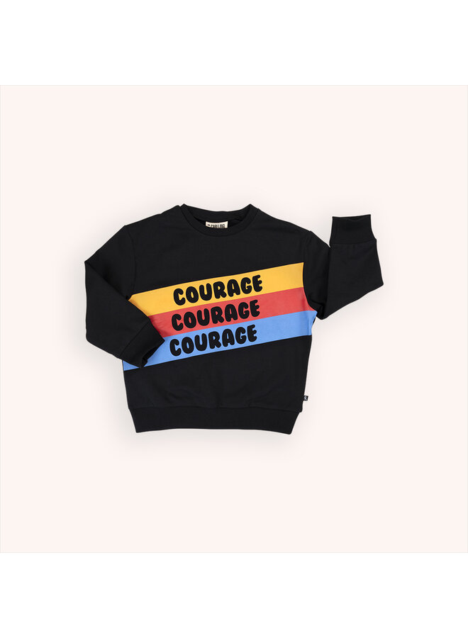 Courage - sweater with print