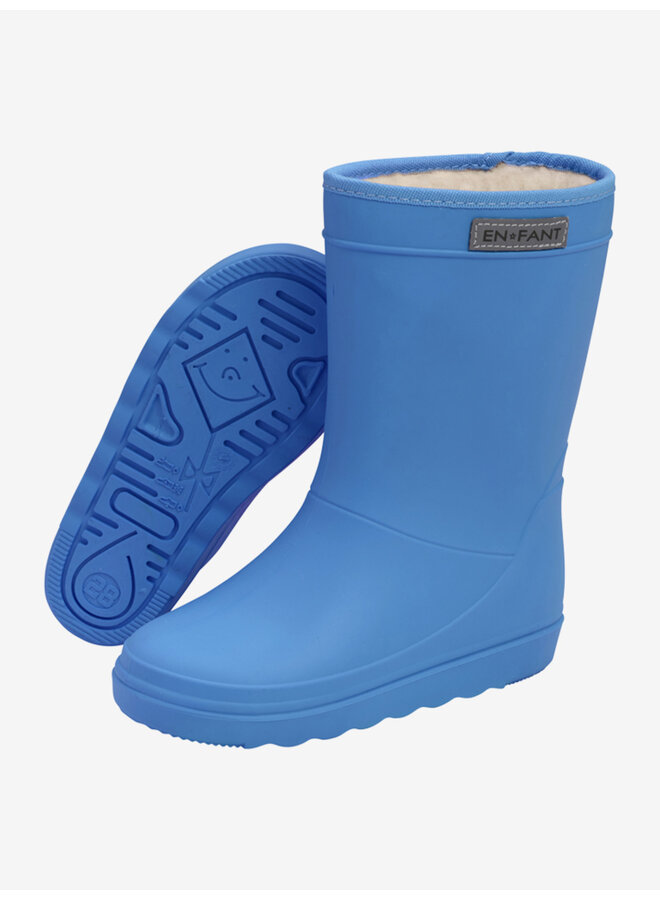 Thermo Boots Solid Blue Daphne