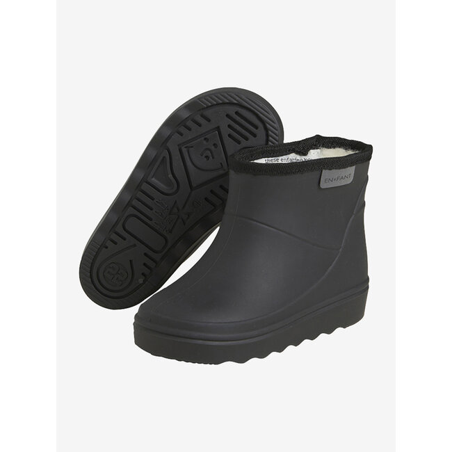 En Fant Thermo Boots Short Solid Black