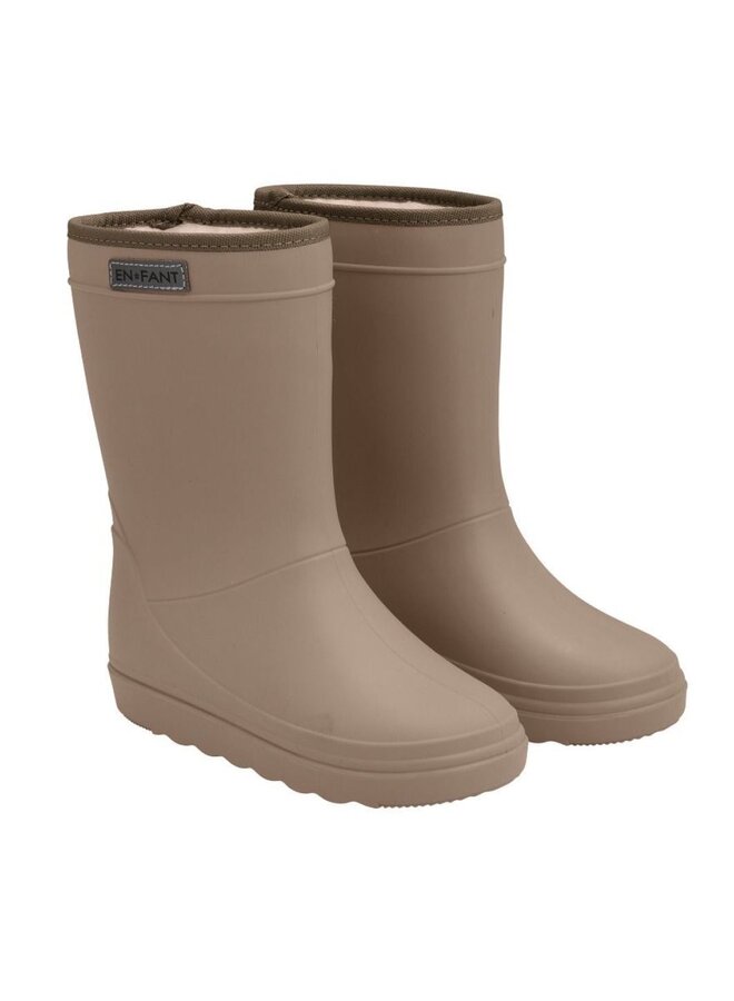 Thermo Boots Solid Pine bark