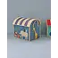 Rice Raffia Basket Blue Party Animal LARGE