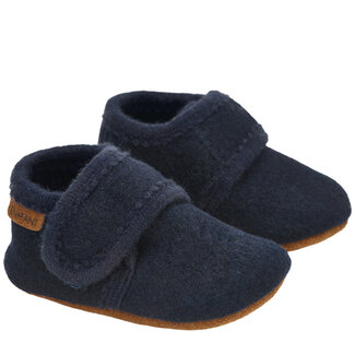 En Fant Baby Wool slippers Navy