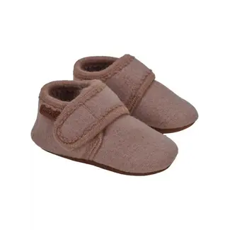En Fant Baby Wool slippers Bark (oudroze)