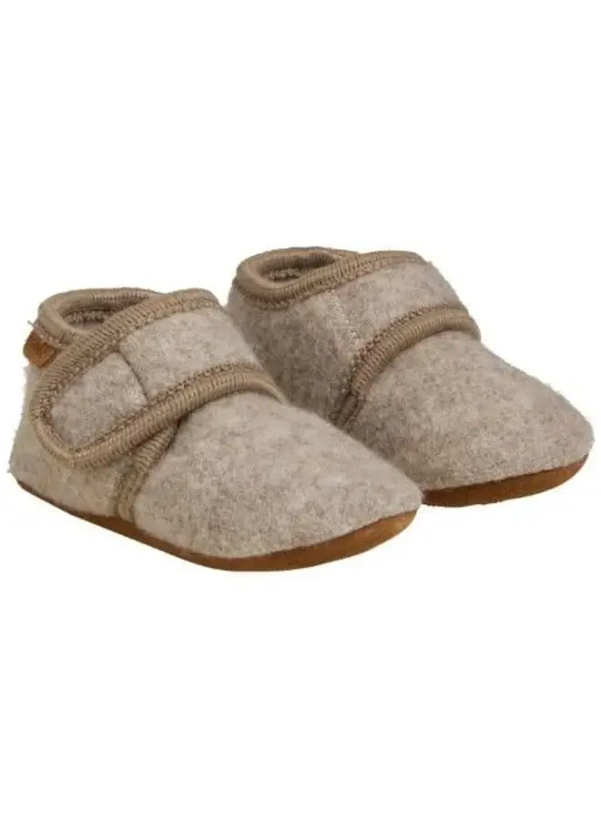 Baby Wool slippers sand