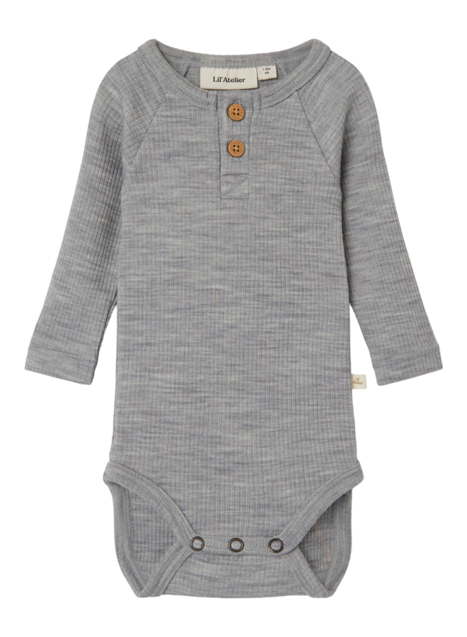 NBMFABLE LS WOOL BODY LIL