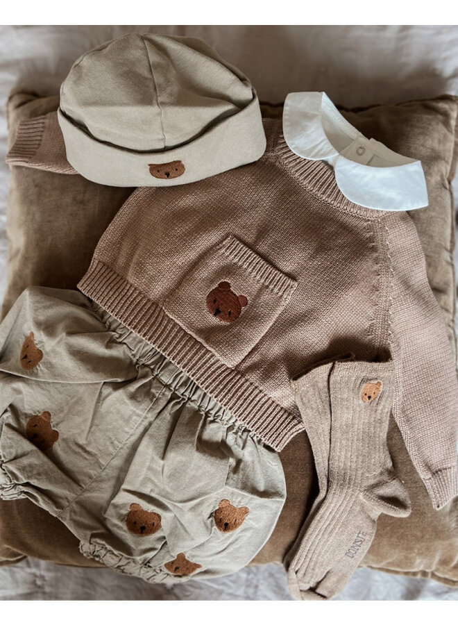 Loeke Sweater | Bear hazelnut