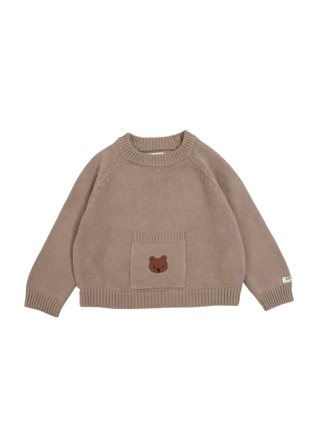 Loeke Sweater | Bear hazelnut