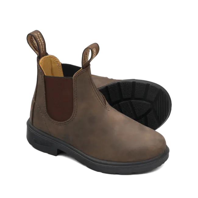 Blundstone Kids boots Rustic Brown