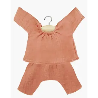 Poppensetje mousseline Marsala