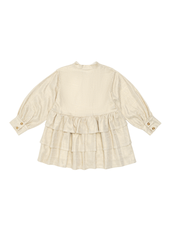 Jazzley Dress soft sand matallic