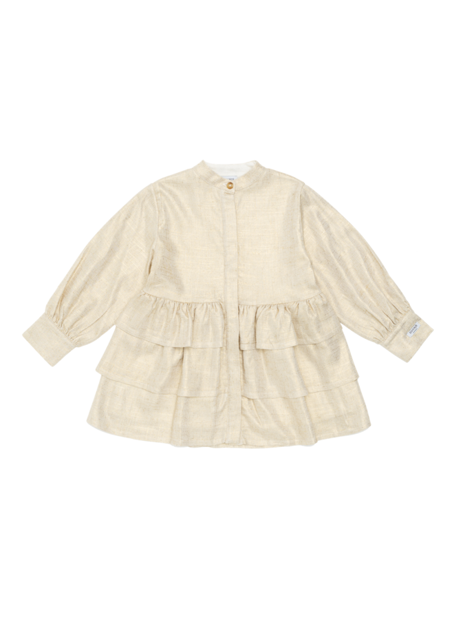 Jazzley Dress soft sand matallic