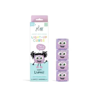 Glo Pals Light up cubes-4pc Lumi