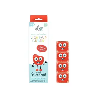 Glo Pals Light up cubes-4pc Sammy