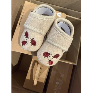 En Fant Baby Wool slippers Moonlight ladybug
