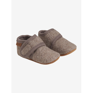En Fant Baby Wool slippers Walnut