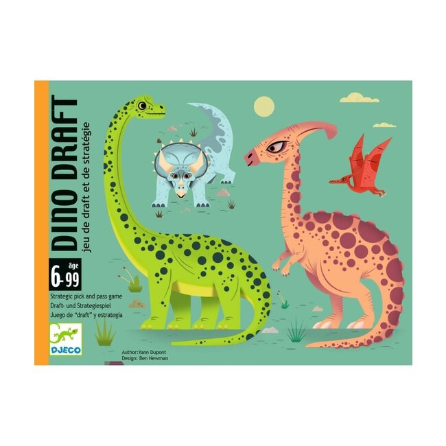 Djeco Kaartspel - Dino Draft 6+